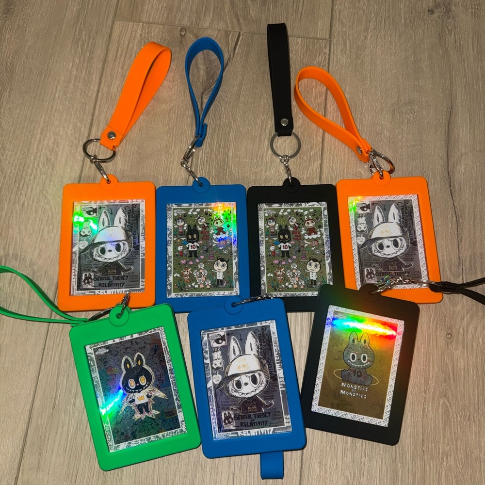 2025 TOPPS CHROME LABUBU CARDS + LANYARD